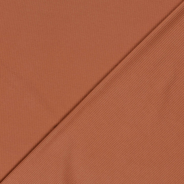 Rib Jersey tissu Unicolore 