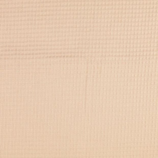 Waffelpiqué fabrik Uni Ivory