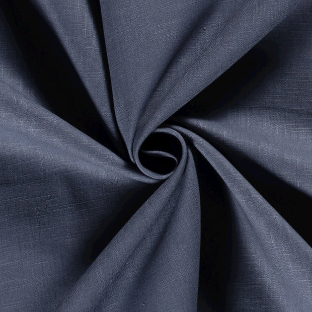 Lin tissu Indigo mat 