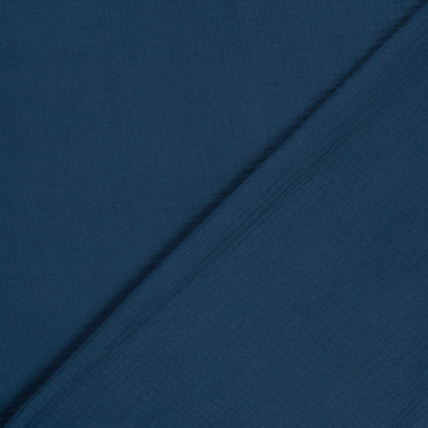 Muslin GOTS organic fabric Unicolour 