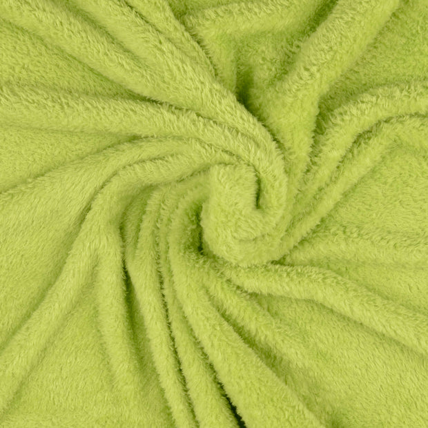 Polaire Doudou tissu Pomme verte 