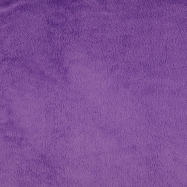 Wellness Fleece fabrik Uni Violett