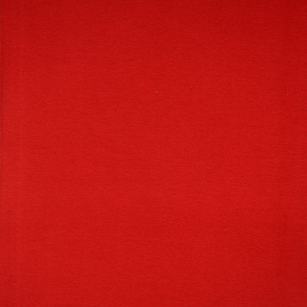 Heavy Knit fabrik Uni rot