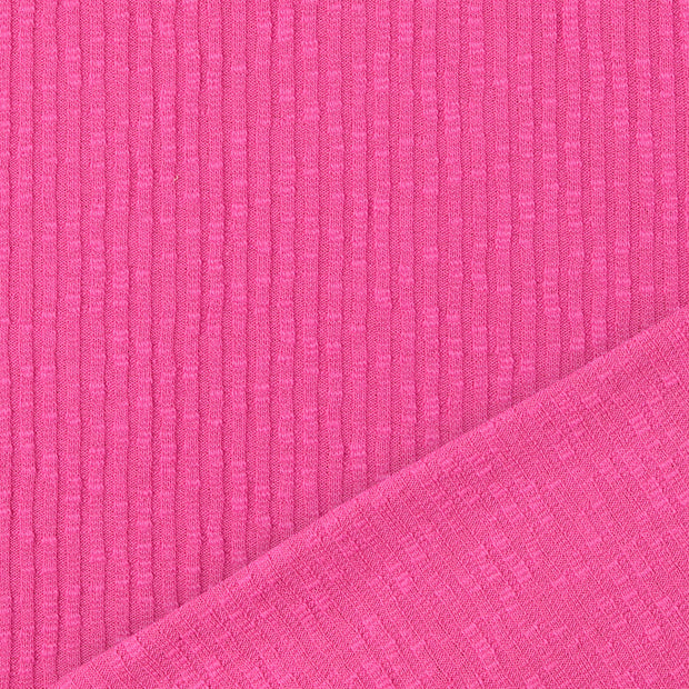 Heavy Knit tissu Rose 