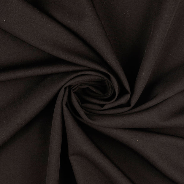 Gabardine tissu noir 