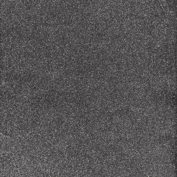 Polyester Jersey fabrik Schwarz glitzernd 