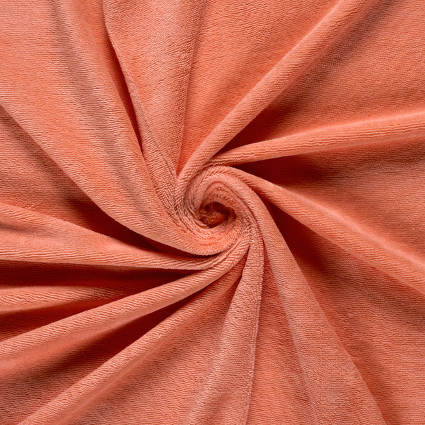 Polaire de Bambou tissu Coral 