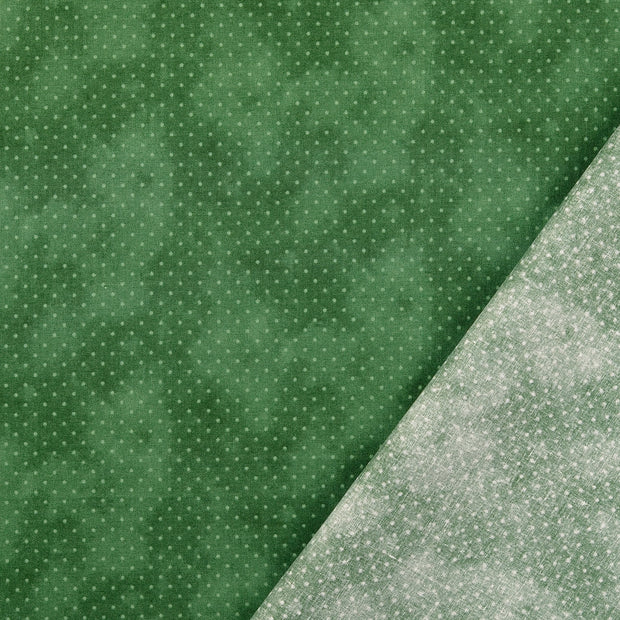 Popeline de coton tissu Vert Forêt 