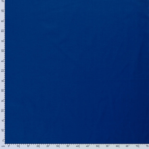 Cretonne fabric Unicolour Cobalt