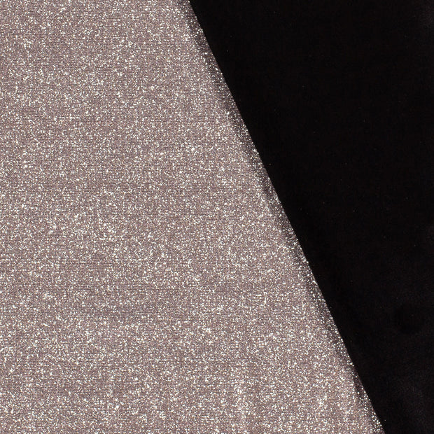 Polyester Jersey fabrik Uni Lurex 