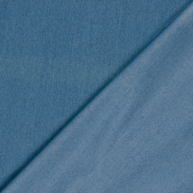 Jeans tissu Unicolore Pré-lavé 