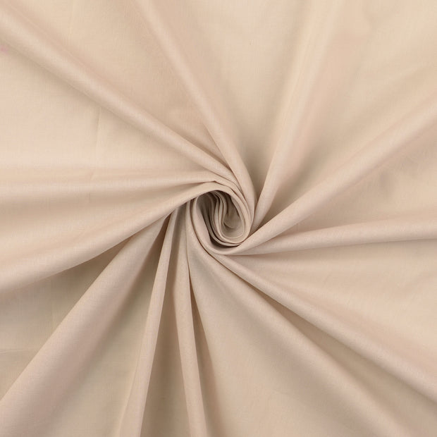 voile tissu Beige semi-transparent 