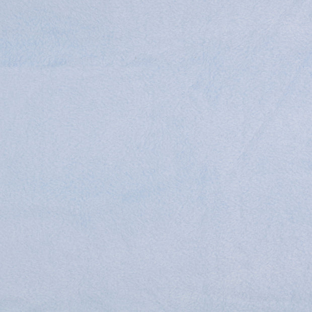 Polar Fleece fabrik Uni Babyblau