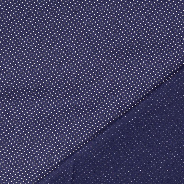  tissu Bleu Marine imprimé 