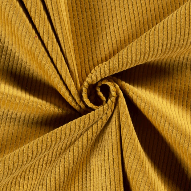 Velours Côtelé 4.5w tissu Ocre mat 