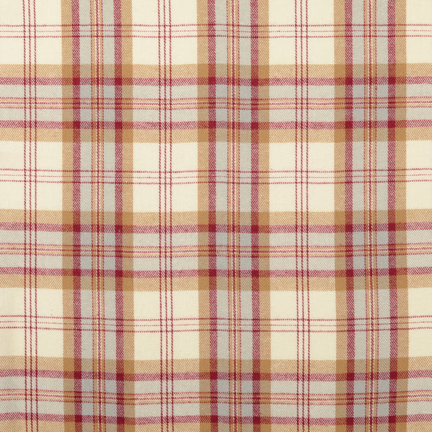 flanelle tissu Carreaux bordeaux