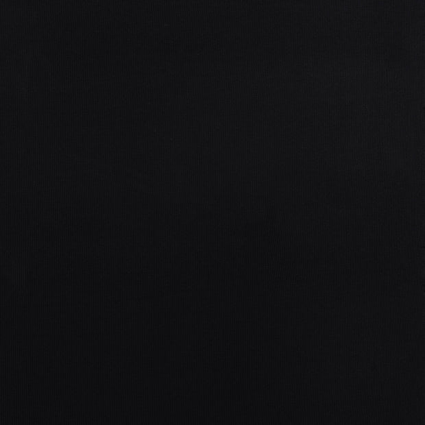 Heavy Knit fabric Black matte 
