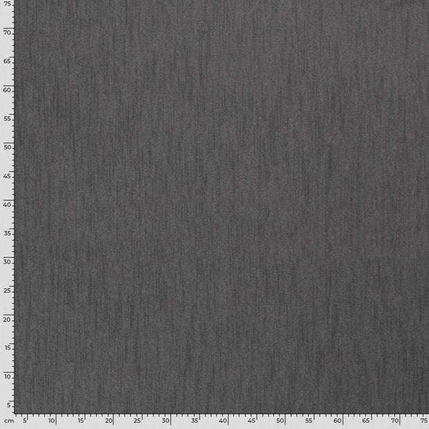 Denim Stretch tissu Unicolore Gris foncé