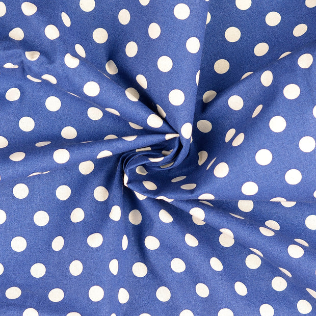 Cretonne tissu Bleu Marine 