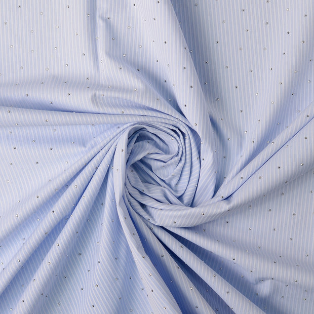 Polyester Webware fabrik Babyblau 