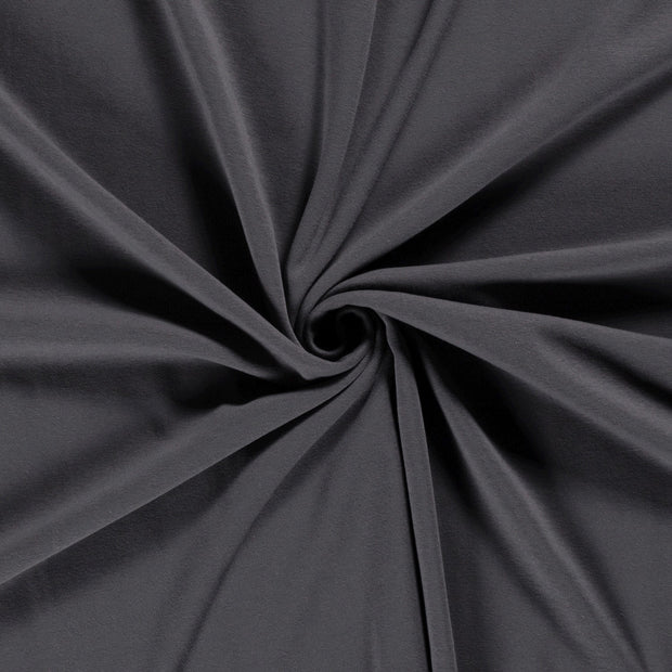 Polaire des Alpes tissu Gris foncé doux 