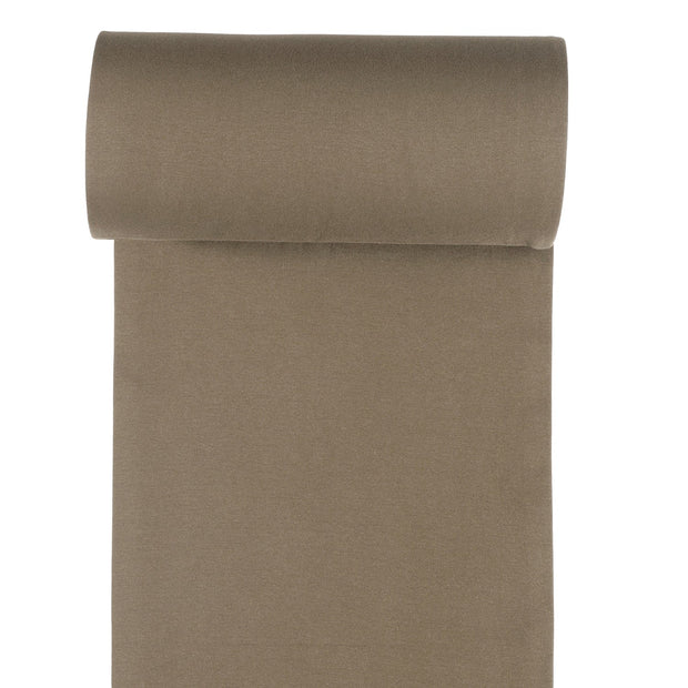 Cuff fabric Brown Taupe matte 