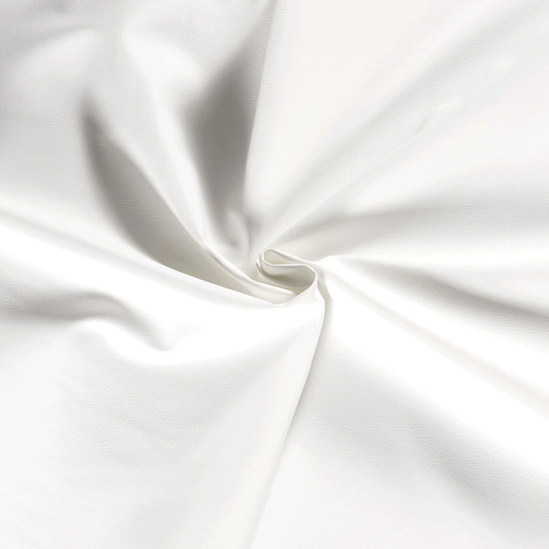 Artificial Leather fabric White 