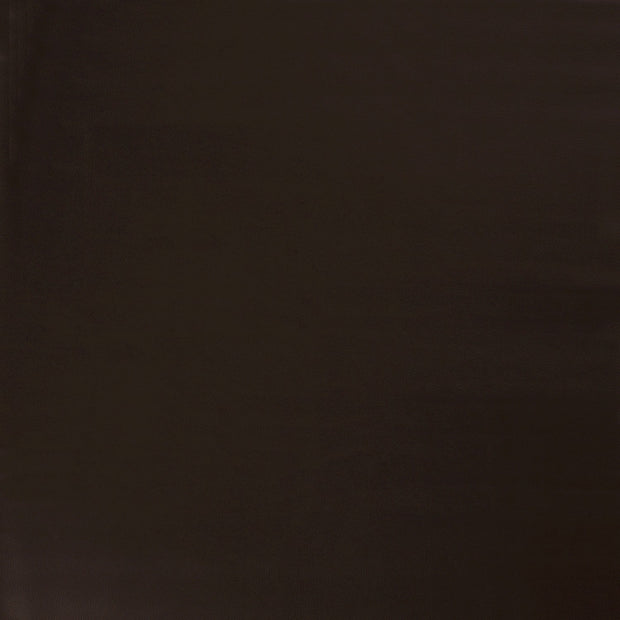 Artificial Leather fabric Dark Brown texturized 
