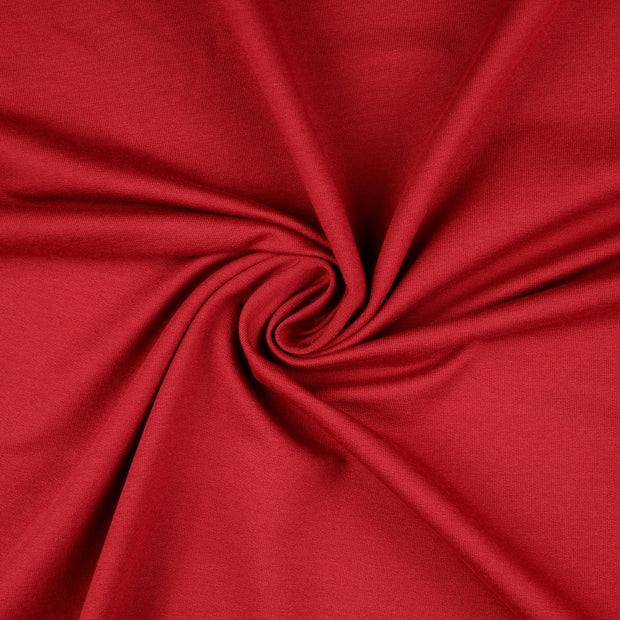 French Terry tissu bordeaux 