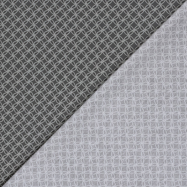 Cotton Poplin fabric Geometric pattern digital printed 