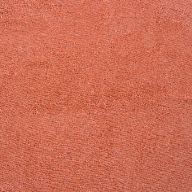Polaire de Bambou tissu Coral mat 