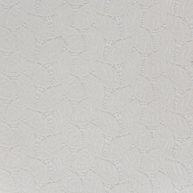 Chenille fabric Off White 
