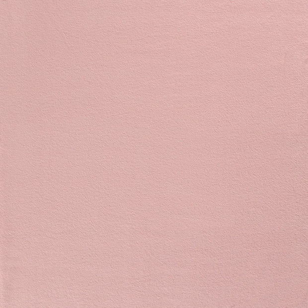 Polaire de Coton tissu Unicolore vieux rose