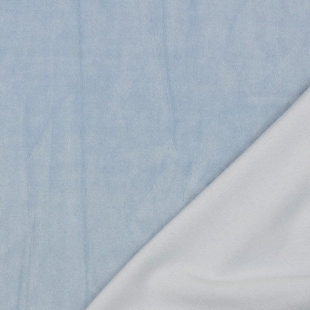 Nicky velours tissu Unicolore 