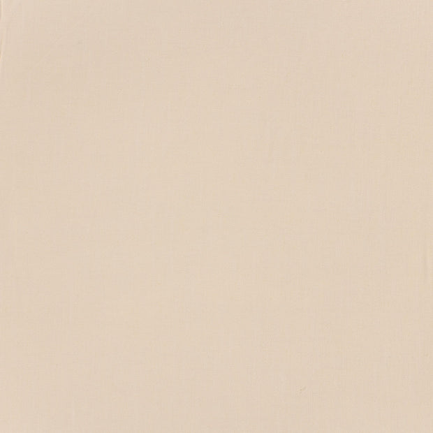 Viscose Lin Chaine et Trame tissu Unicolore beige