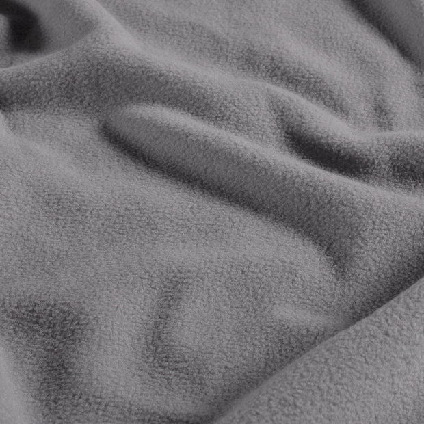 Fleece fabric Unicolour Light Grey