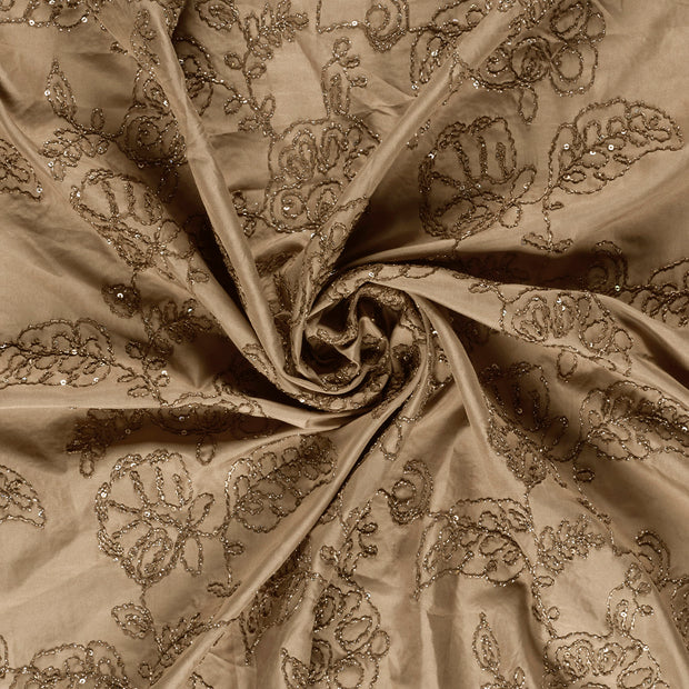 Polyester Webware fabrik Taupe 