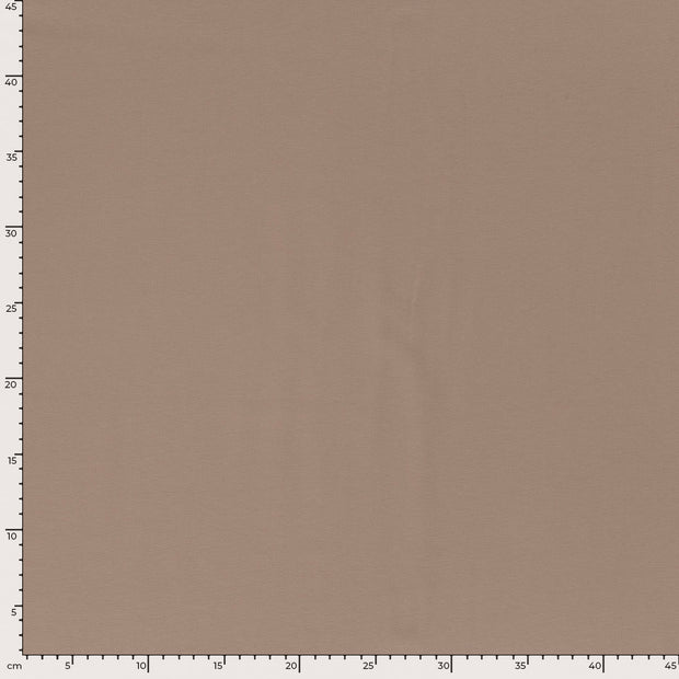 French Terry tissu Unicolore Beige
