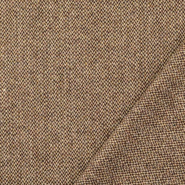 Tweed fabrik Braun 