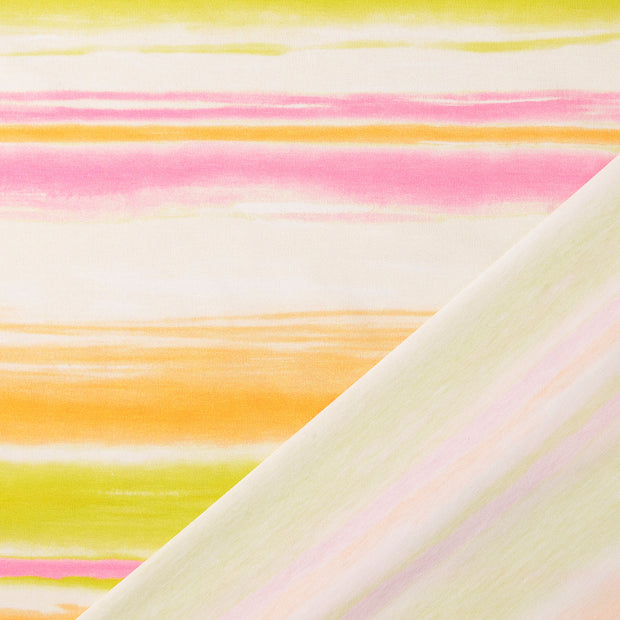 Jersey fabric Pink digital printed 