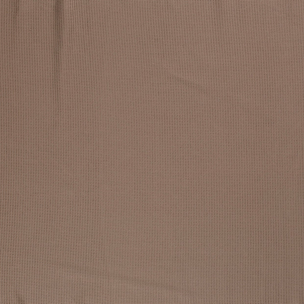 Knitted Waffle fabric Brown Taupe matte 