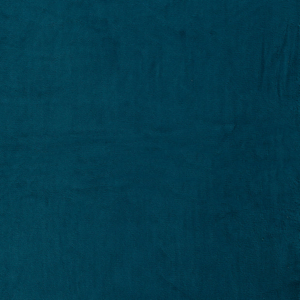 Wellness Fleece fabrik Uni Petrol