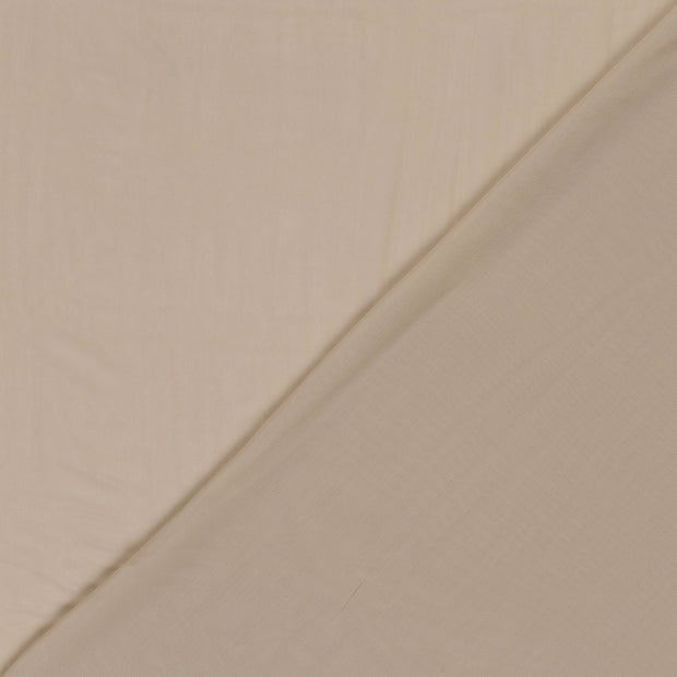 Chiffon fabrik Beige 