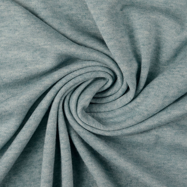 Heavy Knit fabric Petrol soft 