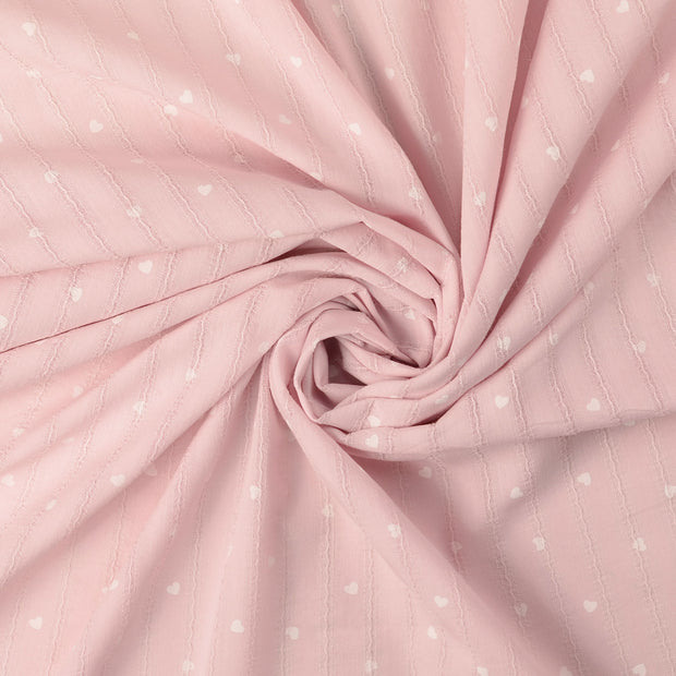 Voile fabrik Rosa 