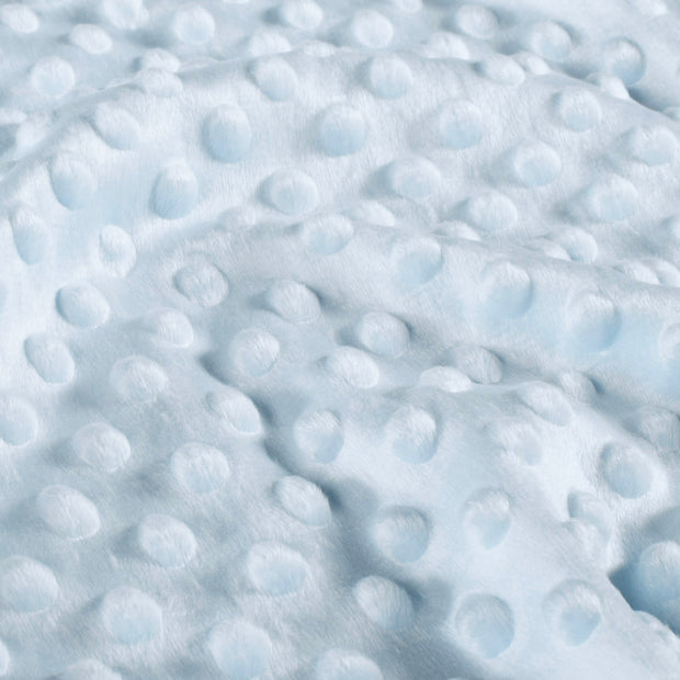 Minky fabric Unicolour Baby Blue