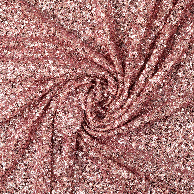Mesh fabric Pink shimmering 