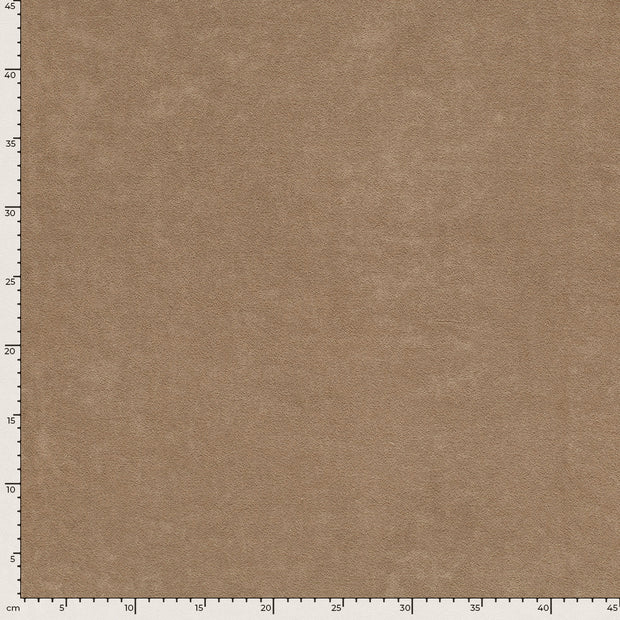Éponge tissus tissu Unicolore Camel