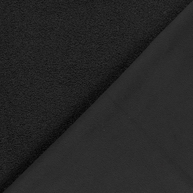 Teddy fabric Unicolour backed 