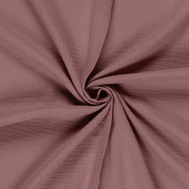 Muslin extra wide fabric Light Mauve 